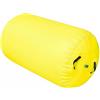 TAIZhiChen Air Barrel Gonfiabile Tappetino Palestra Ginnastica Rullo Cuscino Cilindro Gonfiaggio Rapido Trasporto Semplice E Uso Multifunzionale Adatto per, Giallo, 06x08m Pompa Elec EU