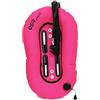 Qianly Sacco Alare per Immersioni Controllo Preciso Dell'posizione GAV per Immersioni Compatibile con Schienalino Morbido e Rigido per Subacquei Tecnici, Rosa Fluorescente