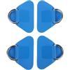 IOPKLYTF Ganci Toppa con Anello a D Triangolare da 4 Pezzi | For supporto for cavo gonfiabile for ponte di barca SUP Kayak Canoa