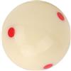Cryfokt 57.2mm Dot Spot Cue Ball Palla da Biliardo Pratica Standard Palla da Biliardo per Allenamento in Resina Dimensioni Ufficiali 57.2mm 2.3in 171g per il Miglioramento delle abilità