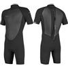 O'NEILL 2026 Uomo Reactor-2 2mm Back Zip Shorty Muta 5041B - Black/Black