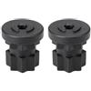 Generic Base di Montaggio ecoscandaglio Porta Kayak Leggero | Connettori adattatori per fotocamera con base di montaggio per ecoscandaglio leggeri e antiscivolo per canoa, gommone, yacht