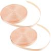 FUNOMOCYA 2 Pezzi Elastico per Scarpe da Ballo e Balletto 47 2,0cm 45 M | Polipropilene, Kaki, per Donne, Supporto Elastico Regolabile, per Allenamento Base e Prove Prolungate