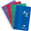 Clairefontaine 8589C - rubrica 7,5x12 cm 100 p quad. piccoli 90g bianca