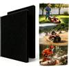 NETFLO Filtro dell'aria 50PPI in schiuma, 300 × 210 × 25 mm, 2 pezzi, tagliabili