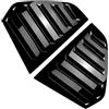 Kacepar Copertura per Griglia di Aerazione Posteriore per Auto, Accessori per Finestrino Compatibili con Volkswagen Golf 8 GTI GTD R R-Line TSI TDI 2020-2024