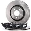 RIDEX 3405B0358 Set d'assale Kit dischi e pastiglie Anteriore senza viti/bulloni Compatibilità con VW Golf 4 Hatchback 1J1