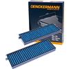 DENCKERMANN Filtro abitacolo Filtro al carbone attivo, Filtro per polveri fini (PM 2.5), con effetto antibatterico, con azione fungicida M110918A