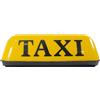 Generico Insegna Taxi - PP Magnetica 33,6x15,4x11,3cm | Luce Cupola Taxi | Decorazione Luce Auto | Lampada Tetto Taxis | Insegna Taxis Retrò 12V Compatibile Tutti Modelli Auto Per Decorazione E Visibi