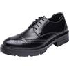 Generic Scarpe Eleganti Casual da Uomo in Vera Pelle, Comode Scarpe Oxford da Passeggio Scarpe Casual da Lavoro Eleganti E Durevoli
