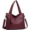 Mabecol Borsa Donna Spalla Mano Tracolla Elegante Moda PU | Con Cinghia Regolabile E Design Pratico, Ideale Per Ufficio, Shopping, Viaggi E Uso Quotidiano