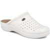 Fly Flot | Color Professional, Pantofole Donna Colorate, Ciabatta con Tomaia e Sottopiede in Evopell, Bianco, 37