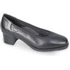 Valleverde Decoltè Donna 36378 in Pelle Nero Modello Casual. Una Calzatura Comoda Adatta per Tutte Le Occasioni. Autunno Inverno