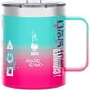 Bialetti Camp Mug Squid Game©, 420ml, Acciaio Inox, Double Wall