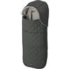 Inglesina Sacco Termico Passeggino 3 in 1, Interno in Caldo Fleece, Esterno Trapuntato Water-Resistant, Cappuccio Removibile, Compatibile con Cinture a 5 Punti, 44 x 92 cm, Graphite