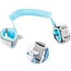 Rynvarl Guinzaglio Bambini 2,5M con Chiave, Braccialetto Anti-perso da Polso 360°, Cordino Sicurezza Semiperdo per Bambini Piccoli, Viaggi, Strada - Blu