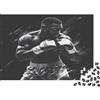 K5R8V1A4 Pugile Puzzle 1000 Pezzi Carta Puzzle per Adulti Scena Artistica Bianco Nero Rilassamento Casa Regalo per Famiglia 70x50cm/1000pcs