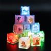 Dongcill 12 pezzi Cubetti di Ghiaccio Luminosi con Motivi Animali,per Vasca Bagno | Giochi Bagnetto Neonato,Giochis da Bagno per Bambini, Giocattoli da Bagnettos per Bambinis, per Vasca Bagnos, Bevande