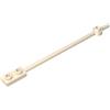 XYEIUGO 99784 Piastra a Cerniera Sbarra 1x12 con Estremità Piastra 1x2 con Bottoni Cavi e Estremità Piastra Rotonda 1x1, 50 Pezzi GDS-1327-compatibile con Lego, Colore Bianco (giallastro)