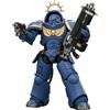 JOYTOY Warhammer 40k Space Marine 2, Game Edition Ultramarines Heavy Intercessor con fucile a bullone pesante e pistola Bolt 1:18 Action Figure Colleziona ed Esponi Modello