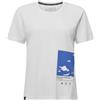 Salewa Eagle Cover-Maglietta W S/S Tee, Bianco, L Donna