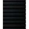 Generico Veneziana Orizzontale con Lamelle Regolabili in Alluminio, 40 50 60 70 80 90 100 110 130 150 215 cm Protezione dalla Luce Solare, Privacy per Ambienti Domestici(Nero)