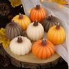 Lanpn Candele Profumate 8 Pezzi Candela Aromaterapia d'autunno Fall Scented Candle Set Candele Decorative di Zucca Bomboniera Regalo per Donne Madre Compleanno Aromatiche Arredamento Casa