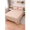 GX GARGIX Completo Letto Matrimoniale in Flanella Calda e Morbida, Set 4 Pezzi con Lenzuolo Sopra, Lenzuolo Sotto e 2 Federe, Ideale per l'Inverno, Varie Fantasie