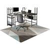 Fzamudng Tappetino per Sedia da Ufficio Tappetino Salvapavimento Antiscivolo Tappetino Protettivo Tappeto Gaming Pavimento Tappeto Sedia Ufficio Gaming Tappeto Sedia Proteggi Moquette Multiuso 90 x 120 cm