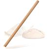 spar-home Mattarello turco in legno di faggio ondulato fatto a mano (80 x 1,5 cm)