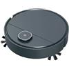 Generic Robot aspirapolvere e mocio intelligente 2 in 1 autocaricante con sensori anti goccia per peli di animali domestici, pavimenti duri, modalità di pulizia automatica dei bordi, grande pattumiera nera