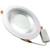Silamp Faretto da Incasso 30W COB LED diametro 225mm driver incluso F.I.195-215mm