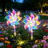 WREWING Luci solari a girandola arcobaleno, girandola incandescente per giardino da cortile, decorazione durevole per esterni
