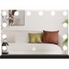 SensaHome Vanity Mirror Pro - Specchio Trucco Hollywood con 12 LED Dimmerabili - 3 Modalità di Illuminazione - 60x40 cm - Nero