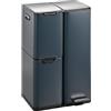 KITCHEN MOVE Pattumiera da cucina a pedale di raccolta selettiva riciclaggio 60L(13+17+30L) HAJA in acciaio Inox Grigio con secchio