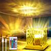 TRUMPETS Lampada Proiettore Aurora Boreale, 16 Colori Lampada Proiettore Soffitto, Telecomando, Ricaricabile USB, Luce Notturna Bambini, Perfetto per Decorazioni per La Casa e Regali