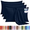 Utopia Bedding - Federe Set Di 4 Copricuscino - 50 x 75 cm - Blu navy