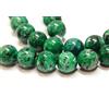 Perlin Filo di perle di diaspro, pietre semipreziose, per gioielli, collane, bracciali, 8 mm, rotonde, 45 pezzi (verde)