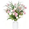 Thryvix Fiori Artificiali, Bouquet di Fiori di Seta, Fiori Finti dall'Aspetto Naturale, per Vaso, Centrotavola, Casa, Matrimonio, Camera da Letto e Decorazioni Primaverili