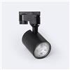 LEDKIA LIGHTING LEDKIA Faretto Portalampada Binario Monofase Ruik per Lampadina GU10 Nero