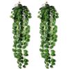 DabbOo 2PCS Piante Artificiali da Appendere Decorazione per Piante Artificiali Piante Pendenti in Plastica Senza Manutenzione Piante Pendenti da Parete per Interni ed Esterni Decorazioni Verdi Riutilizzabili
