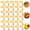 GAOUTO 30 catene luminose a batteria, 2 m x 20 LED, impermeabili, con batteria, per feste, Natale, Halloween, matrimoni