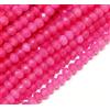 Perlin 110 perle di agata rosa da 4 mm, rotonde, sfaccettate, in pietra naturale, per bracciali, collane e gioielli fai da te