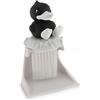 B'Duck B. Duck Keyboard Spazzola Nero/Bianco