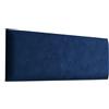 Muralo Pannello Imbottito da Parete Magic Velvet - 90x30 cm, Blu scuro