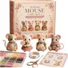 Generic Collezione di Kit Fai da Te 3D Mini World con Perline Creative, Kit Fai da Te for Piccoli Animali con Perline 3D, Kit Artigianale for Animali con Perline minuscole