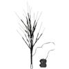 Spetebo Ramo di luci a LED, 60 cm, per esterni e interni, alimentato a batteria, 54 LED, albero decorativo bianco caldo, illuminato con timer, Natale, Avvento, inverno, illuminazione per giardino