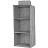 DAGLLGEW Mensole sospese Organizer per riporre l'armadio Scaffale per armadio pensile per vestiti Scarpe Accessori Stile 2 Scaffale per Organizer per riporre l