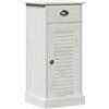 Generico Mobile da Bagno Marrone e Marrone 37,5 x 34 x 80 cm,Mobili,Armadietti e portaoggetti,Componenti di arredo,Componenti di arredo Bagno,Bianco,10.5 kg,4019106