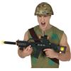 FIESTAS GUIRCA | Fucile d'Assalto con Luci e Suoni (70 cm) - Accessorio Militare per Costume Carnevale, Halloween, Feste a Tema, Cosplay, Addii al Celibato - Adulto Bambino - Nero